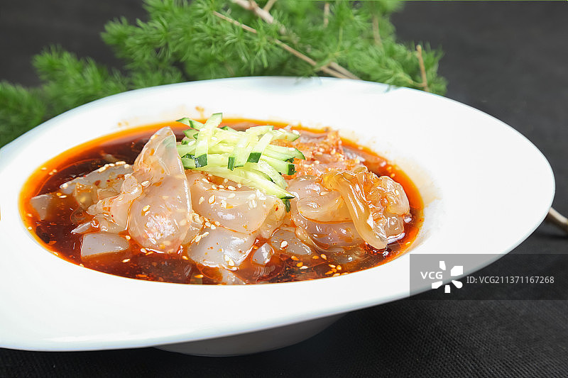 中餐美食-老醋蛰头图片素材