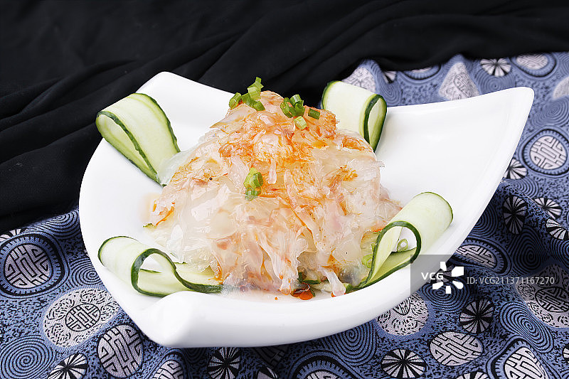 中餐美食-老醋蛰头图片素材