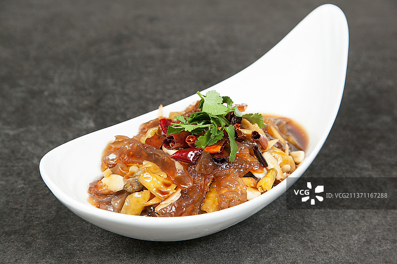 中餐美食-老醋蛰头图片素材