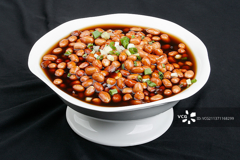 中餐美食-老醋花生图片素材
