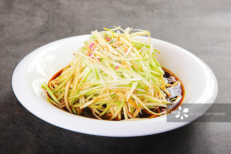 中餐美食-捞拌西葫丝图片素材