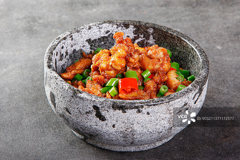 中餐美食-辣子鸡图片素材