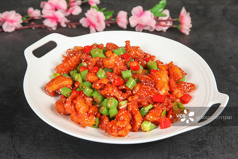 中餐美食-辣子鸡图片素材