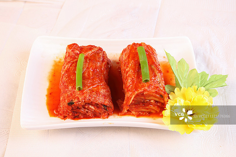 中餐美食-辣白菜图片素材