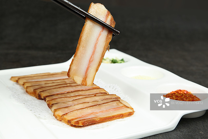 中餐美食-四川腊肉图片素材