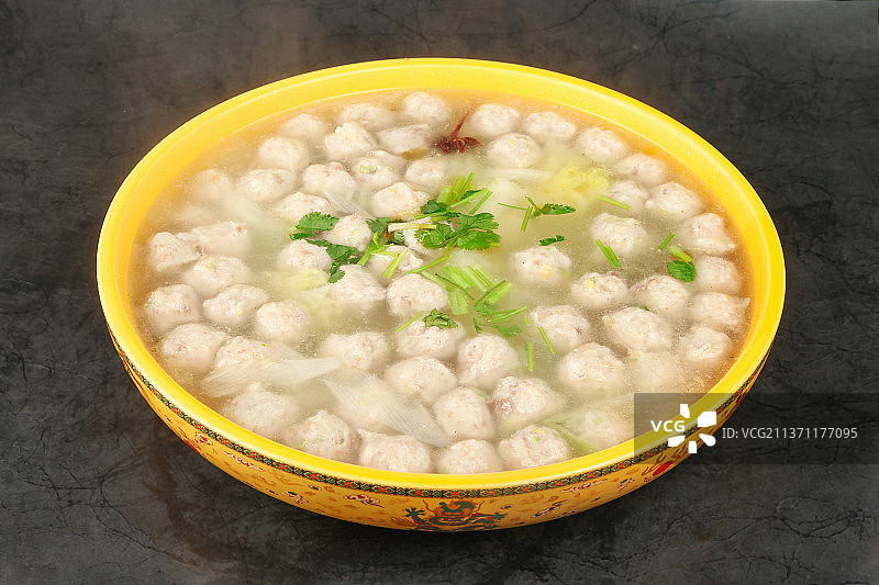 中餐美食-白菜炖丸子图片素材