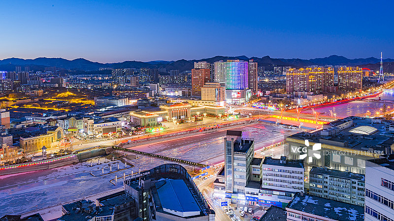 安逸的小城图片素材