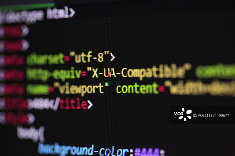 计算机代码图片素材