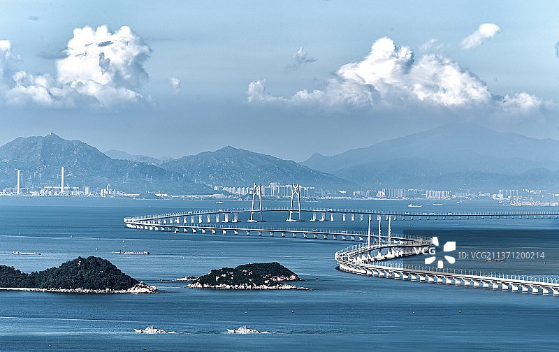 世纪工程——港珠澳大桥图片素材