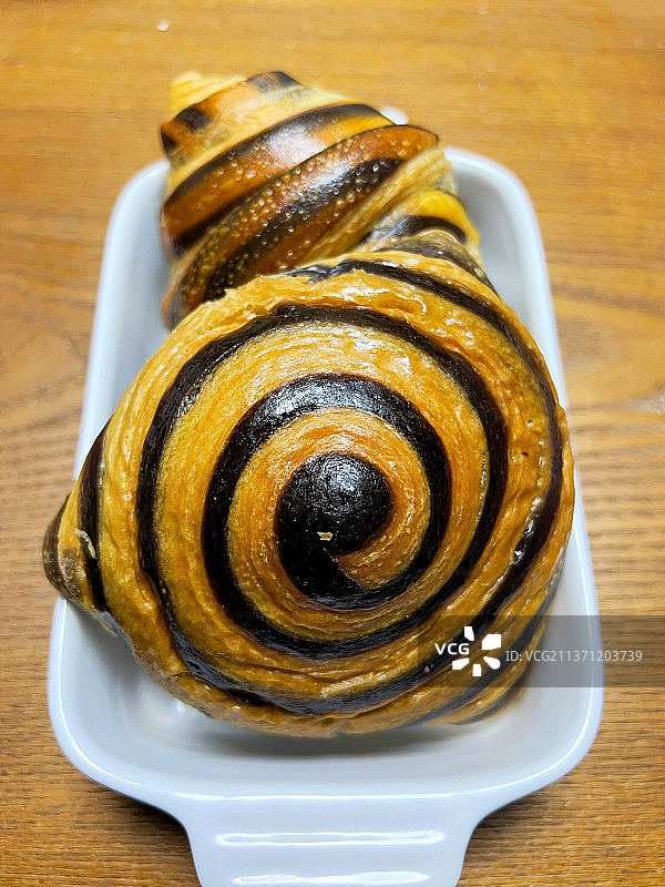 虎纹面包图片素材