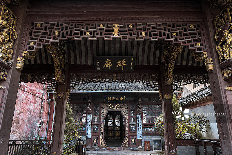 上虞曹娥庙图片素材