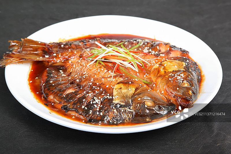 中餐美食-东北侉炖鱼图片素材