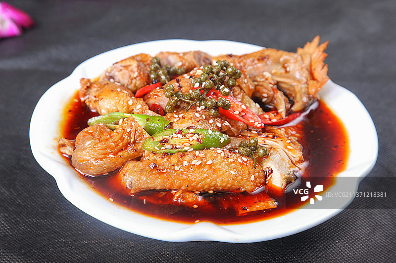 中餐美食-口水鸡图片素材