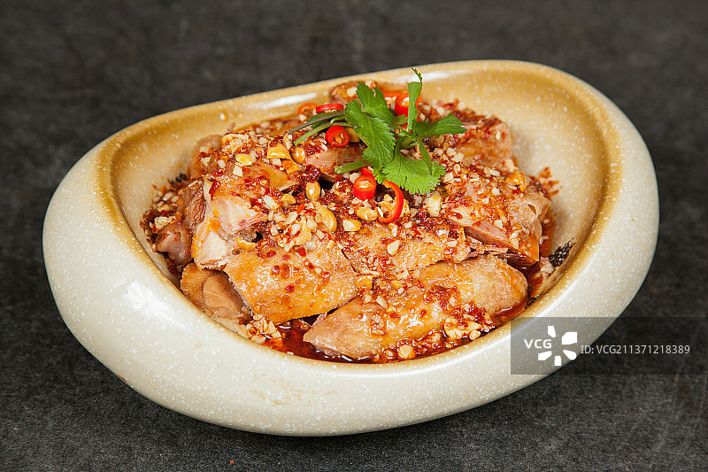 中餐美食-口水鸡图片素材