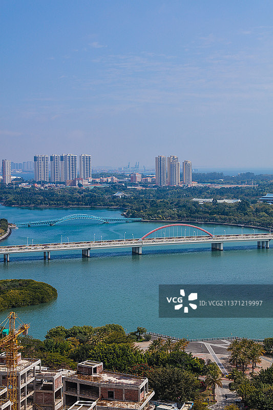厦门五缘湾 桥景图片素材