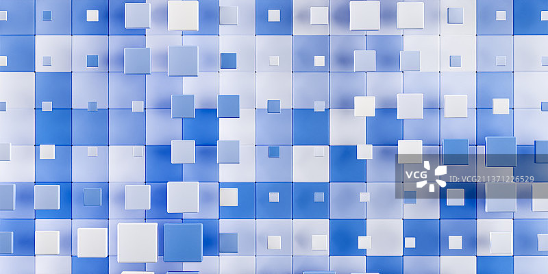 3D抽象几何立方体插画背景图片素材