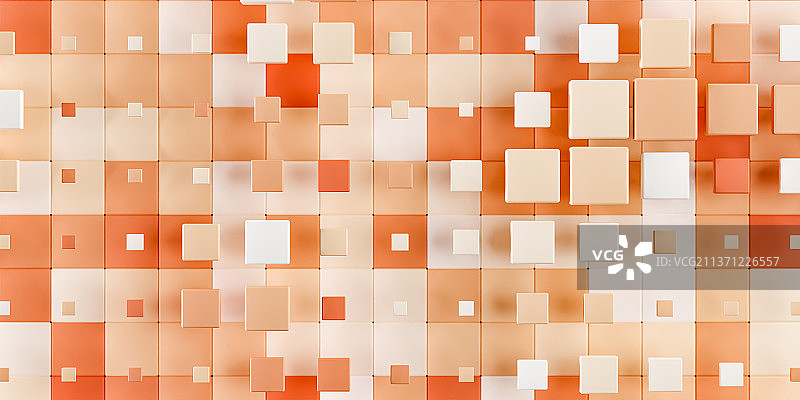 3D抽象几何立方体插画背景图片素材