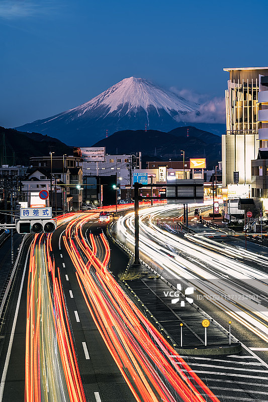 富士车轨图片素材