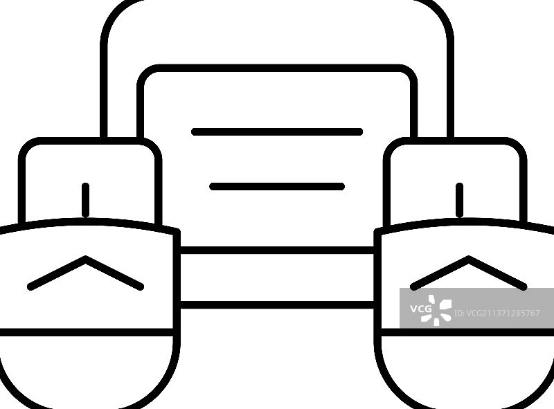 飞蝇钓浮筒线图标图片素材