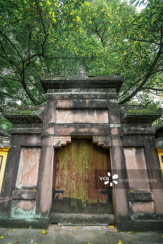 忠义祠+重庆市合川区钓鱼城景区图片素材