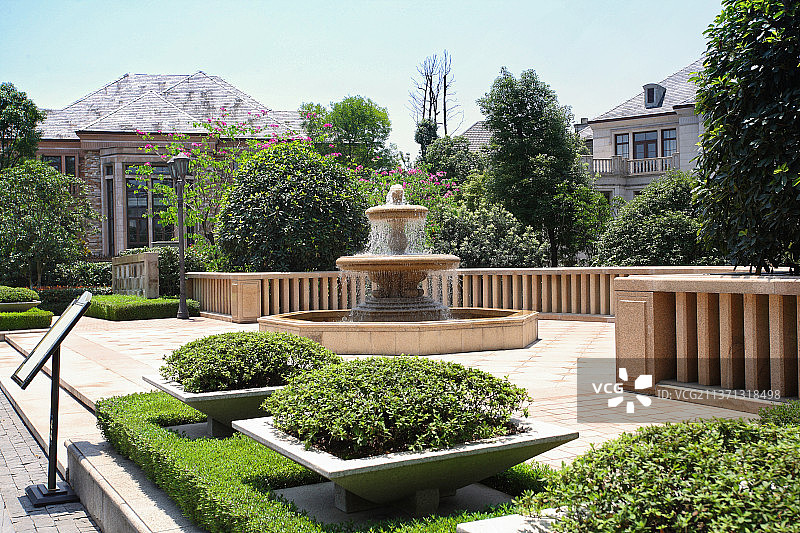 建筑与园林庭院私家花园图片素材