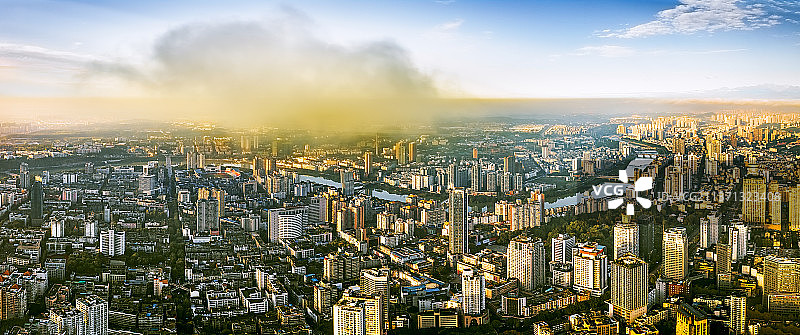 涪城晨光图片素材