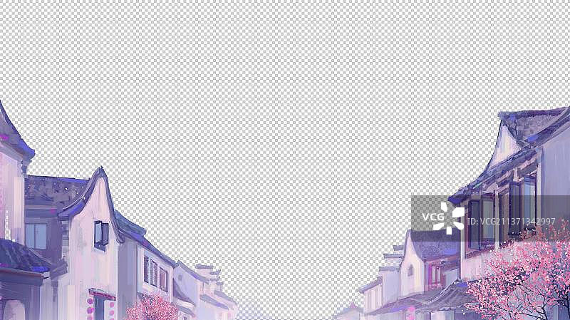 徽派建筑图片素材