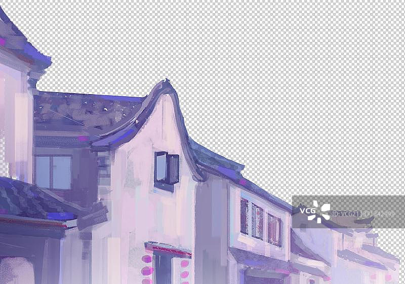 徽派建筑图片素材