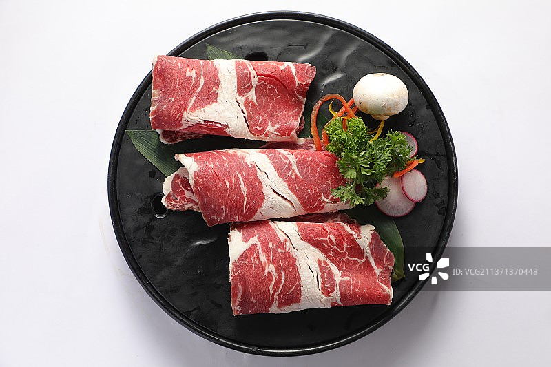 烧烤牛肉上脑菜谱图片素材