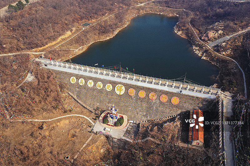 镇海寺+江苏省连云港市连云区连岛图片素材