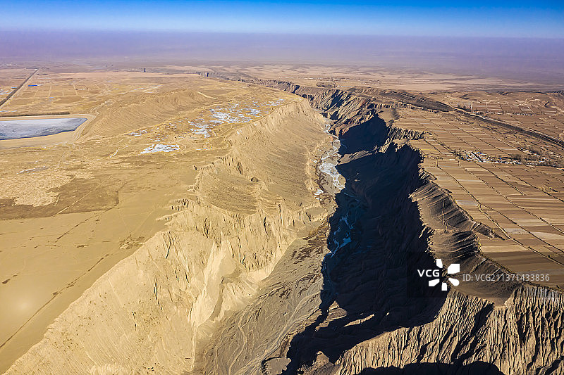 航拍马营河大峡谷图片素材