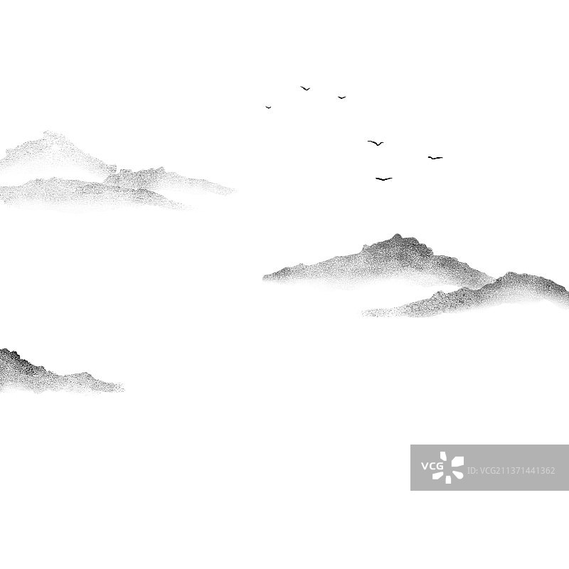 水墨山水图片素材