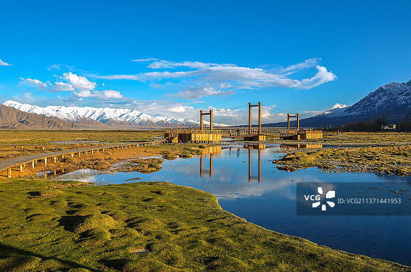 阿拉尔国家湿地公园图片素材