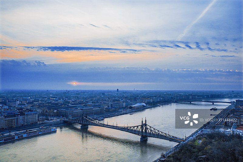 布达佩斯全景图片素材