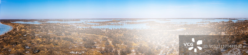 向海湿地图片素材