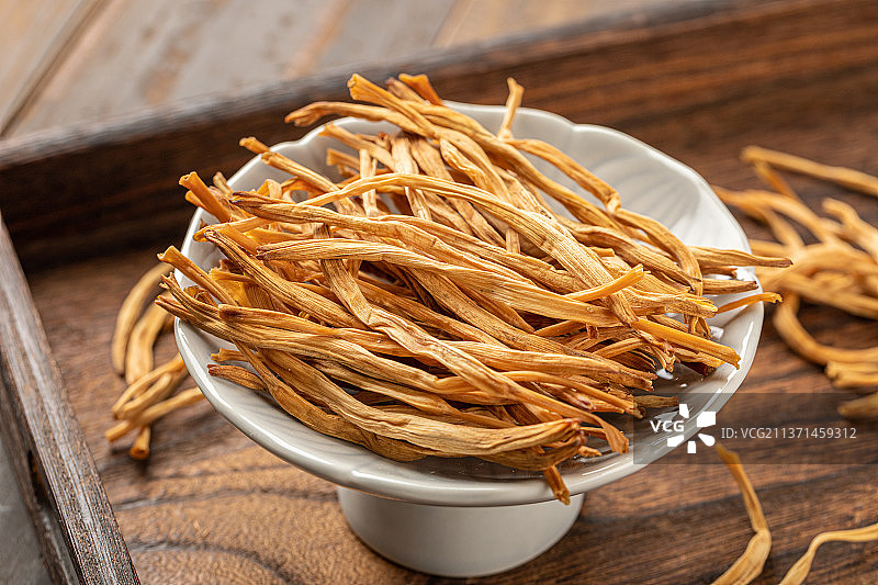 无硫黄花菜图片素材