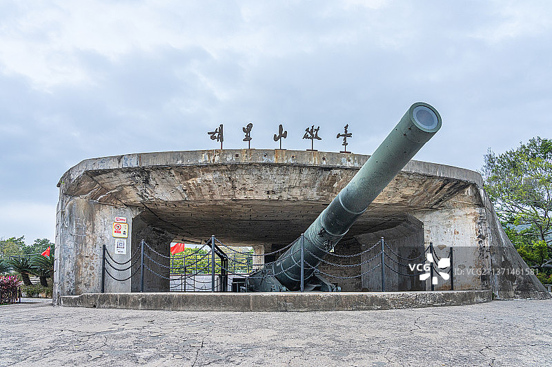 胡里山炮台图片素材