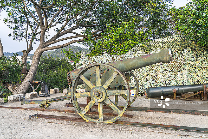厦门胡里山炮台景区图片素材