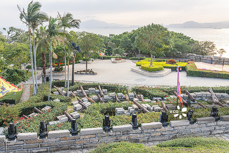 厦门胡里山炮台景区图片素材