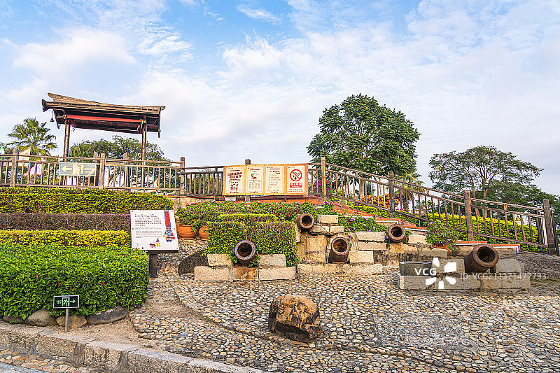厦门胡里山炮台景区图片素材