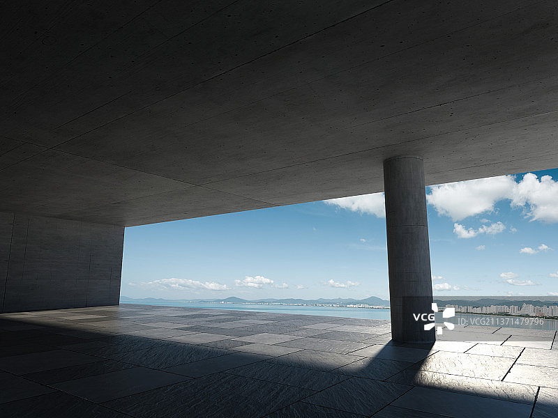 建筑停车场图片素材