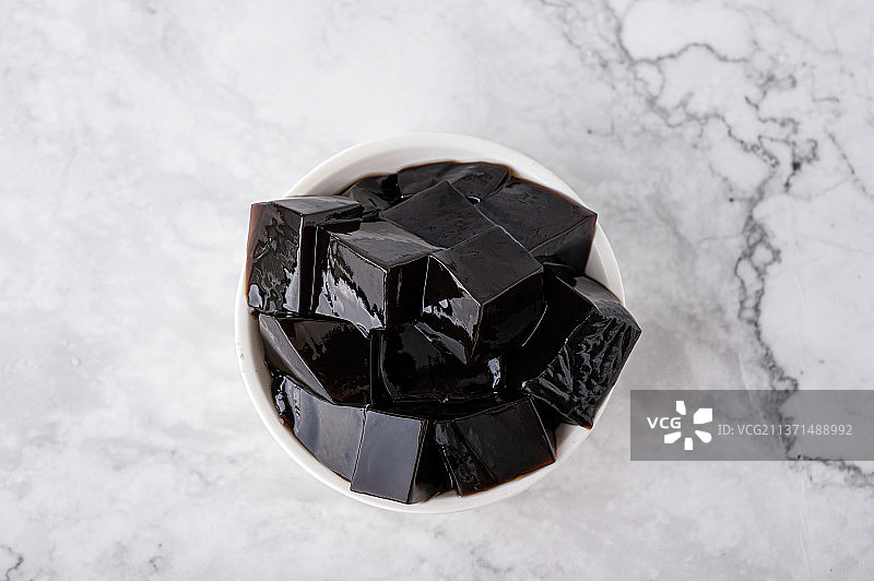 奶茶配料仙草图片素材