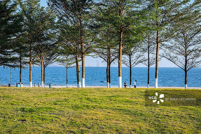 厦门环东海域滨海旅游浪漫线图片素材