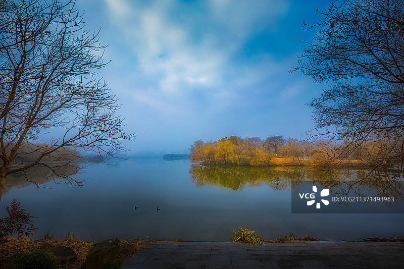 遗爱湖图片素材