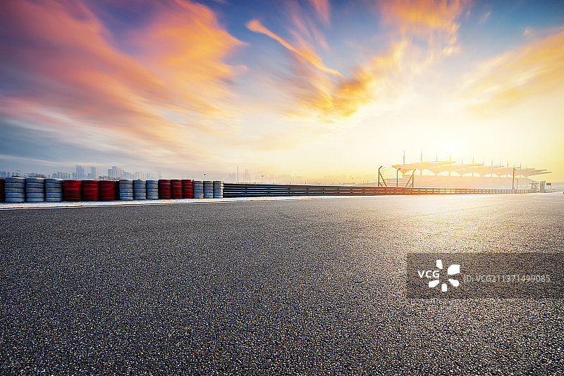 上海F1方程式赛道图片素材