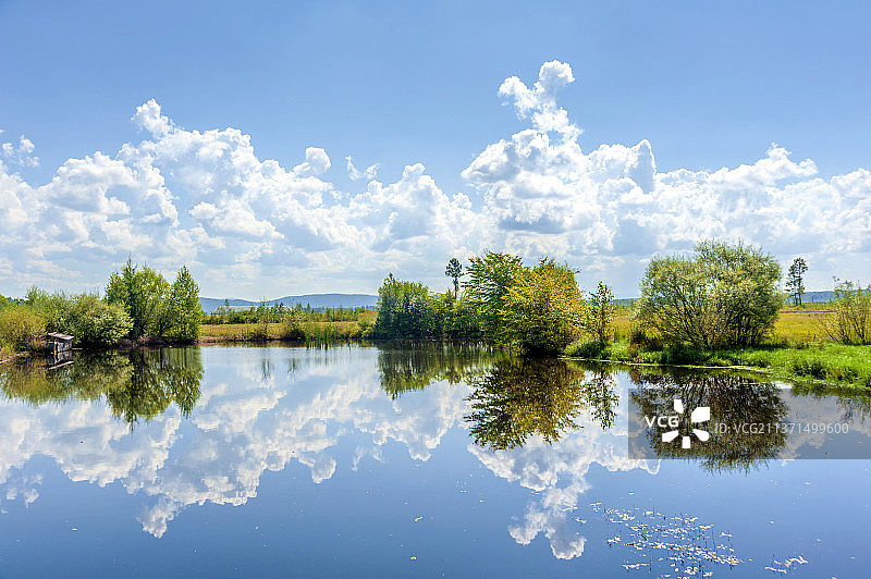 中国黑龙江伊春新青国家湿地公园图片素材