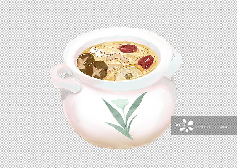 砂锅汤图片素材