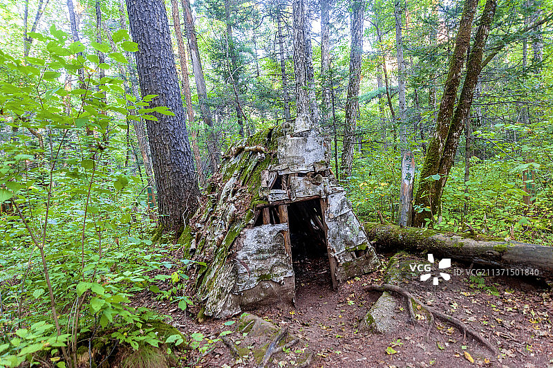 中国黑龙江伊春汤旺河林海奇石风景区图片素材