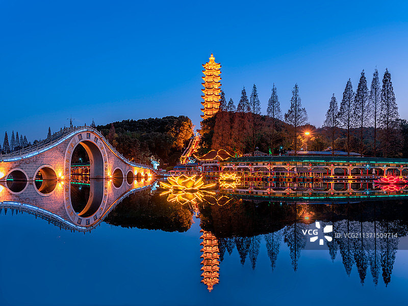 鄂州市莲花山公园图片素材