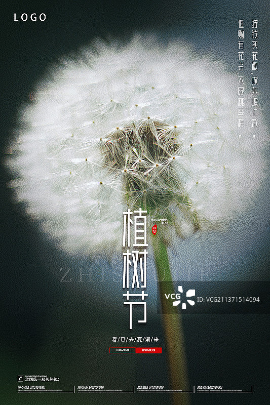 植树节创意摄影图海报模板图片素材
